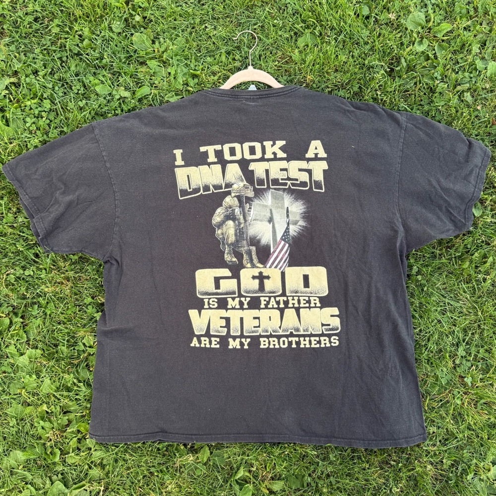 Delta Pro Weight T-Shirt 3XL Black DNA Test God Father Veterans Brothers Graphic